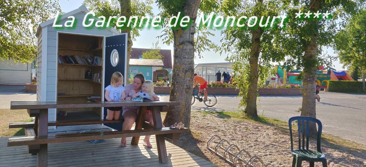 Camping La Garenne De Moncourt Rue  Extérieur photo